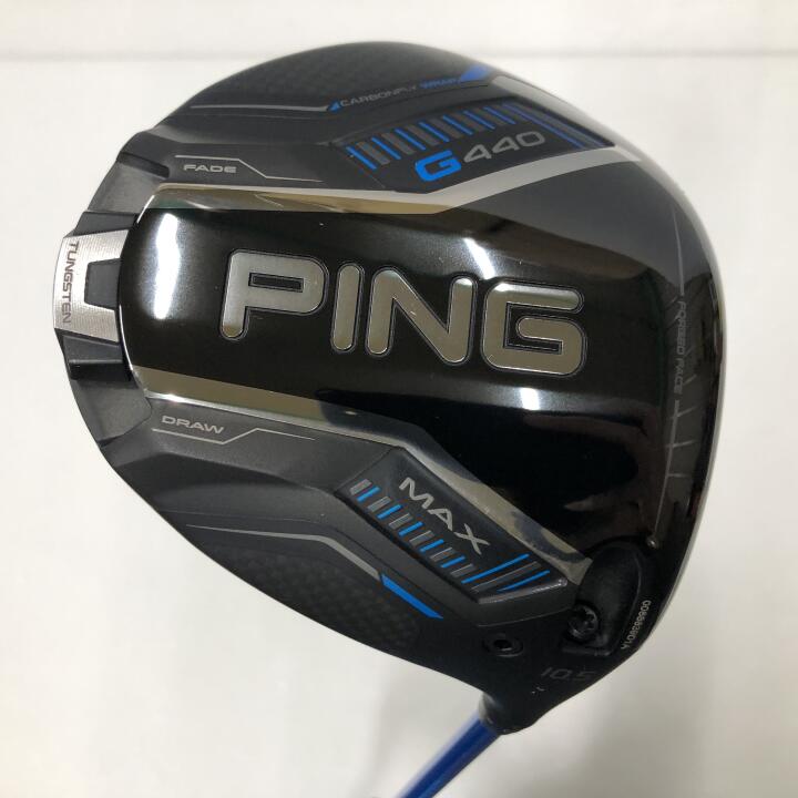 【中古】ピン G440 MAX ドライバー 10.5° Sフレックス 46.0インチ ヘッドカバーあり ALTA J CB BLUE Bランク 右利き用 PING ゴルフクラブ G440マックス ゴルフドゥ ゴルフ用品 GOLF DO 中古ゴルフクラブ