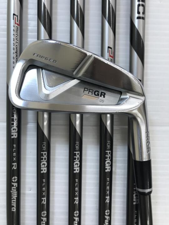 【中古】プロギア 05 IRON アイアンセット Rフレックス 37.75インチ MCI for PRGR Cランク 右利き用 PRGR ゴルフクラブ ゴルフドゥ ゴルフ用品 GOLF DO 中古ゴルフクラブ