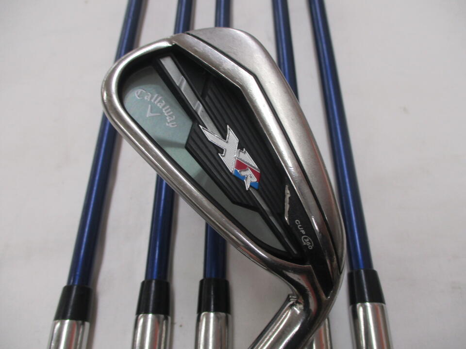 【中古】キャロウェイ XR アイアンセット 23° Rフレックス 38.25インチ XR Cランク 右利き用 Callaway ゴルフクラブ ゴルフドゥ ゴルフ用品 GOLF DO 中古ゴルフクラブ