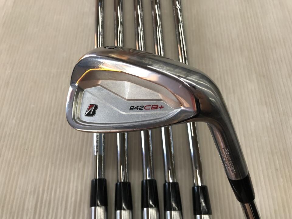 【中古】ブリヂストン 242CB+ アイアンセット Sフレックス 38.0インチ NSプロ MODUS 3 TOUR 115 Cランク 右利き用 BRIDGESTONE ゴルフクラブ ゴルフドゥ ゴルフ用品 GOLF DO 中古ゴルフクラブ