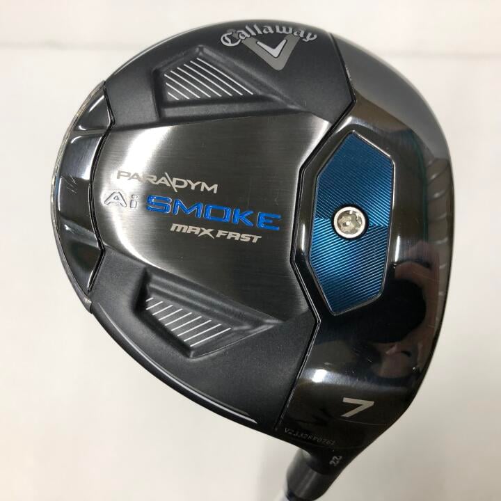 【中古】【訳あり】【レディースモデル】キャロウェイ PARADYM Ai SMOKE MAX FAST レディス フェアウェイウッド 7W 22° Lフレックス 40.5インチ ヘッドカバーあり ELDIO 40 for Callaway(Ai SMOKE) Dランク 右