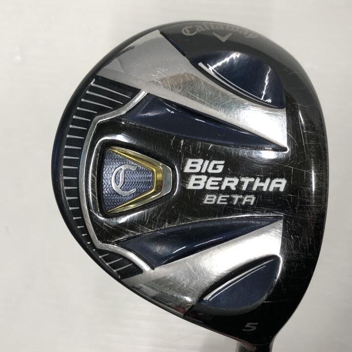【中古】キャロウェイ BIG BERTHA BETA 2016 フェアウェイウッド 5W 19° SRフレックス 42.5インチ GP for BIG BERTHA Cランク 右利き用 Callaway ゴルフクラブ ビッグバーサベータ ゴルフドゥ ゴルフ用品 GOLF