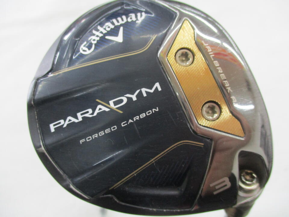 【中古】キャロウェイ PARADYM フェアウェイウッド 3W 15° Sフレックス 43.0インチ ヘッドカバーあり SPEEDER NX GREEN 50 Cランク 右利き用 Callaway ゴルフクラブ パラダイム ゴルフドゥ ゴルフ用品 GOLF