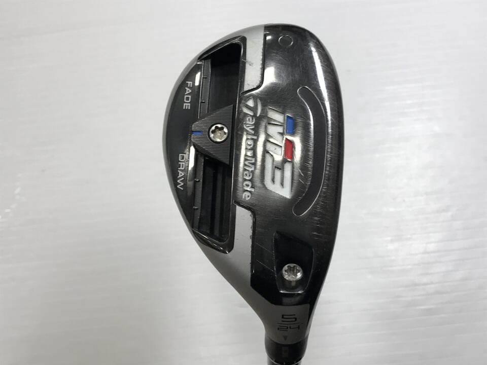【中古】テーラーメイド M3 ユーティリティ 24° Sフレックス 38.75インチ NSプロ930GH Cランク 右利き用 Taylormade ゴルフクラブ ゴルフドゥ ゴルフ用品 GOLF DO 中古ゴルフクラブ