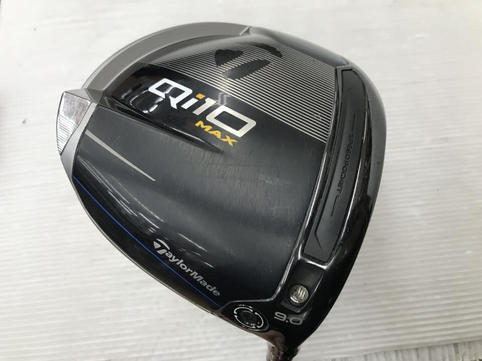 【中古】テーラーメイド Qi10 MAX ドライバー 9° Sフレックス 45.0インチ ヘッドカバーあり Diamana BLUE TM50 Cランク 右利き用 Taylormade ゴルフクラブ Qi10マックス ゴルフドゥ ゴルフ用品 GOLF DO 中古
