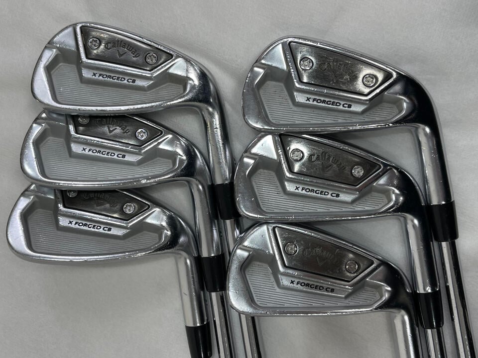 【中古】キャロウェイ X FORGED CB 2021 アイアンセット 26° Sフレックス 38.0インチ NSプロ MODUS 3 TOUR 120 Cランク 右利き用 Callaway ゴルフクラブ エックスフォージドCB2021 ゴルフドゥ ゴルフ用品 GOLF