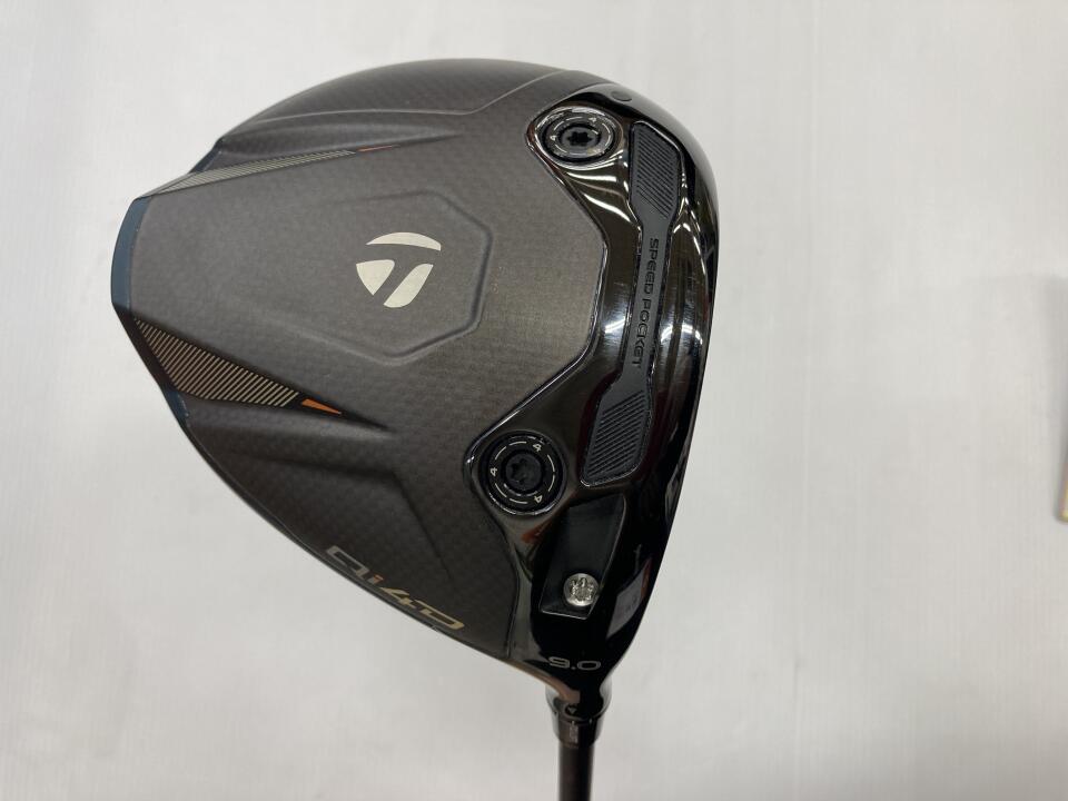 【中古】テーラーメイド Qi4D ドライバー 9.0° Sフレックス 45.5インチ ヘッドカバーあり SPEEDER NX BLACK 60 リシャフト品 Bランク 右利き用 Taylormade ゴルフクラブ ゴルフドゥ ゴルフ用品 GOLF DO 中