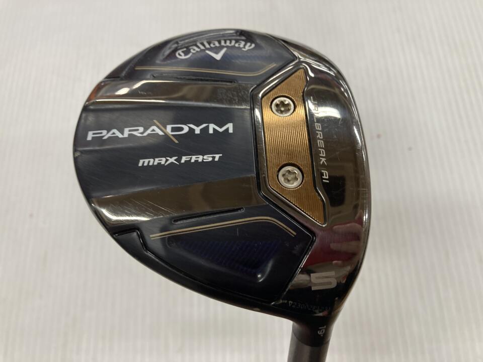 【中古】キャロウェイ PARADYM MAX FAST フェアウェイウッド 5W 19° Rフレックス 42.25インチ SPEEDER NX 40 for Callaway(PARADYM) Cランク 右利き用 Callaway ゴルフクラブ パラダイムマックスファスト ゴルフ