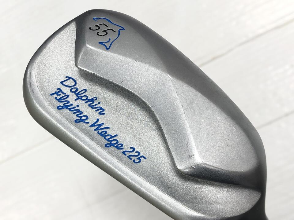 【中古】キャスコ Dolphin Flying Wedge DFW-225 ウェッジ 55° WEDGEフレックス 34.0インチ オリジナルスチール Cランク 右利き用 Kasco ゴルフクラブ ゴルフドゥ ゴルフ用品 GOLF DO 中古ゴルフクラブ