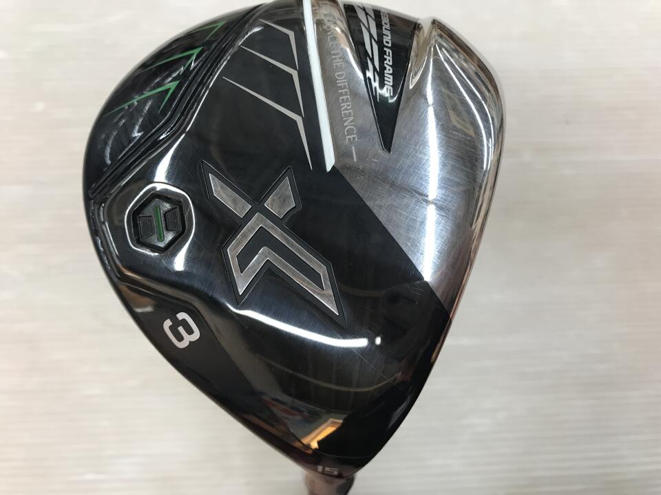 【中古】ダンロップ XXIO X-eks- 2022 フェアウェイウッド 3W 15° Sフレックス 43.0インチ ヘッドカバーあり Miyazaki AX-2 Cランク 右利き用 DUNLOP ゴルフクラブ ゼクシオエックス2022 ゴルフドゥ ゴルフ
