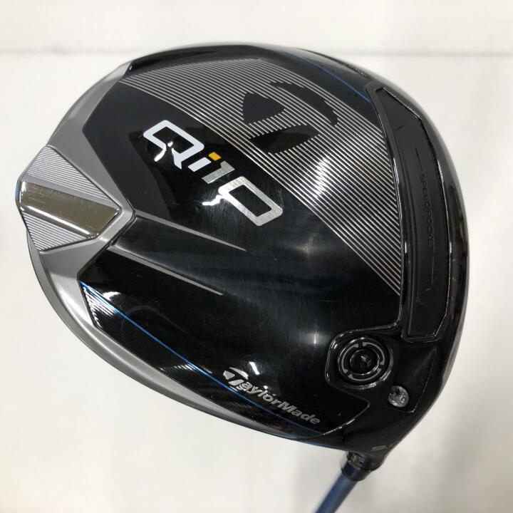 【中古】テーラーメイド Qi10 ドライバー 9° Sフレックス 45.25インチ ヘッドカバーあり Speeder 661EVOLUTION 5 リシャフト品 Dランク 右利き用 Taylormade ゴルフクラブ ゴルフドゥ ゴルフ用品 GOLF DO 中