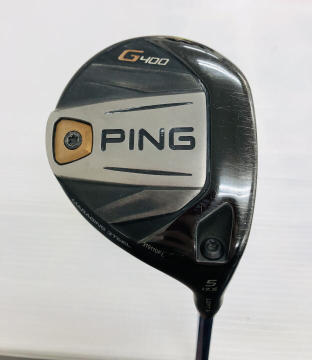 【中古】ピン G400 フェアウェイウッド 5W 17.5° SRフレックス 42.5インチ Speeder 569EVOLUTION 5 リシャフト品 Dランク 右利き用 PING ゴルフクラブ ゴルフドゥ ゴルフ用品 GOLF DO 中古ゴルフクラブ
