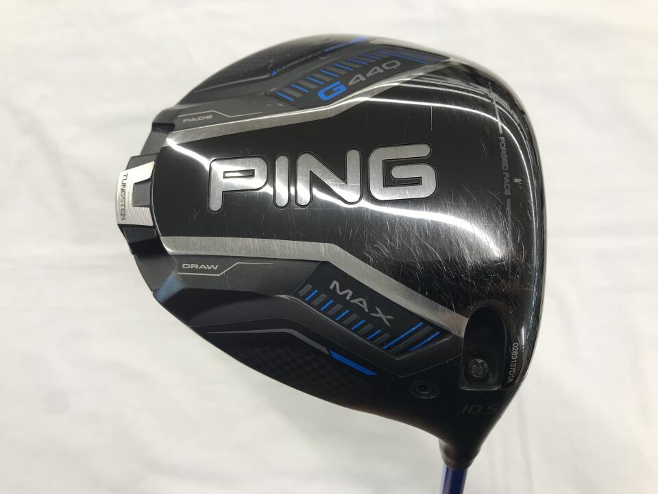 【中古】ピン G440 MAX ドライバー 10.5&deg; Sフレックス 46.0インチ ヘッドカバーあり ALTA J CB BLUE Dランク 右利き用 PING ゴルフクラブ G440マックス ゴルフドゥ ゴルフ用品 GOLF DO 中古ゴルフクラブ｜ゴルフ ドゥ 中古クラブ店 45,456円