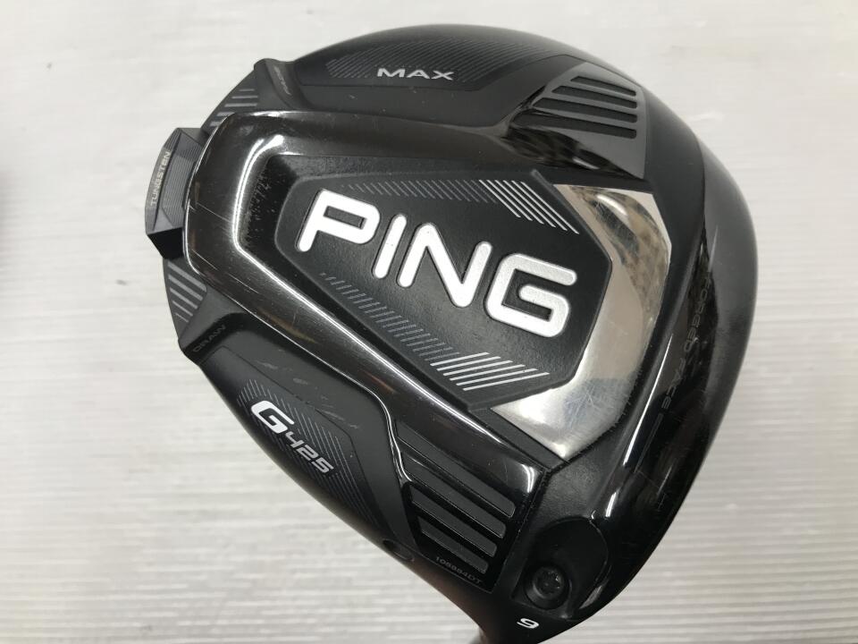 【中古】ピン G425 MAX ドライバー 9° Sフレックス 45.5インチ ヘッドカバーあり ALTA J CB SLATE Dランク 右利き用 PING ゴルフクラブ G425マックス ゴルフドゥ ゴルフ用品 GOLF DO 中古ゴルフクラブ