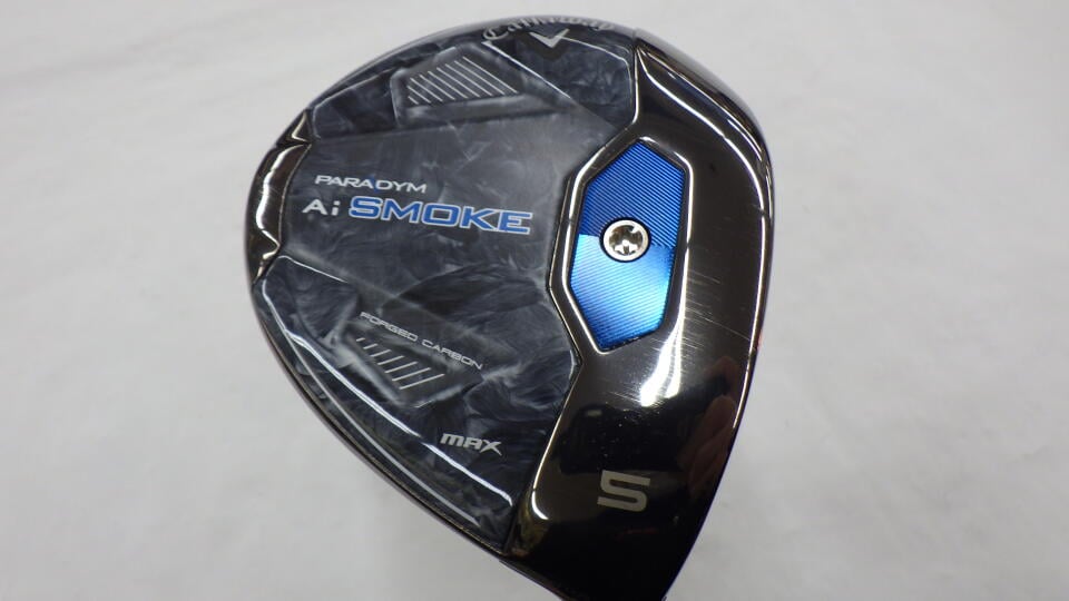 【中古】キャロウェイ PARADYM Ai SMOKE MAX フェアウェイウッド 5W 18° SRフレックス 42.25インチ ヘッドカバーあり アッタスキング５　カスタム リシャフト品 Bランク 右利き用 Callaway ゴルフクラ