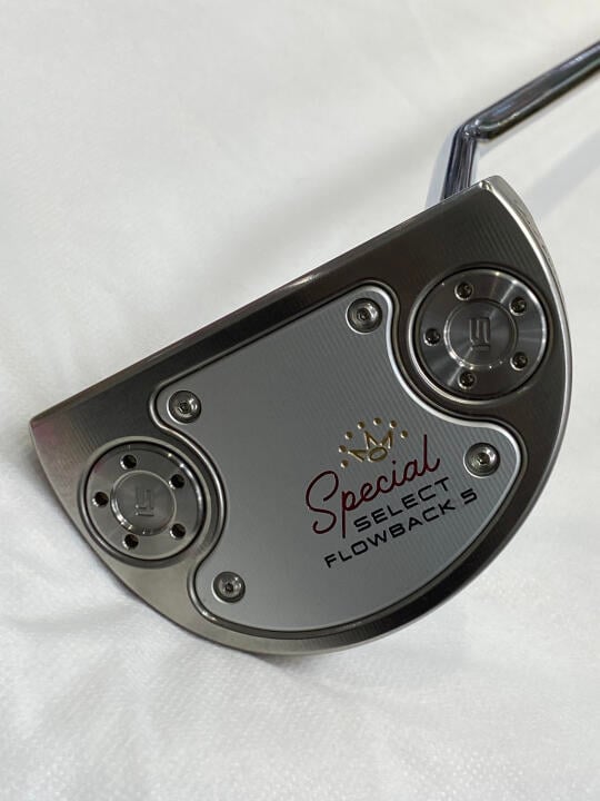 【中古】タイトリスト SC Special SELECT FLOWBACK 5 パター 34.0インチ ヘッドカバーあり オリジナルスチール Bランク 右利き用 Titleist ゴルフクラブ スコッティキャメロン スペシャルセレクト フロ