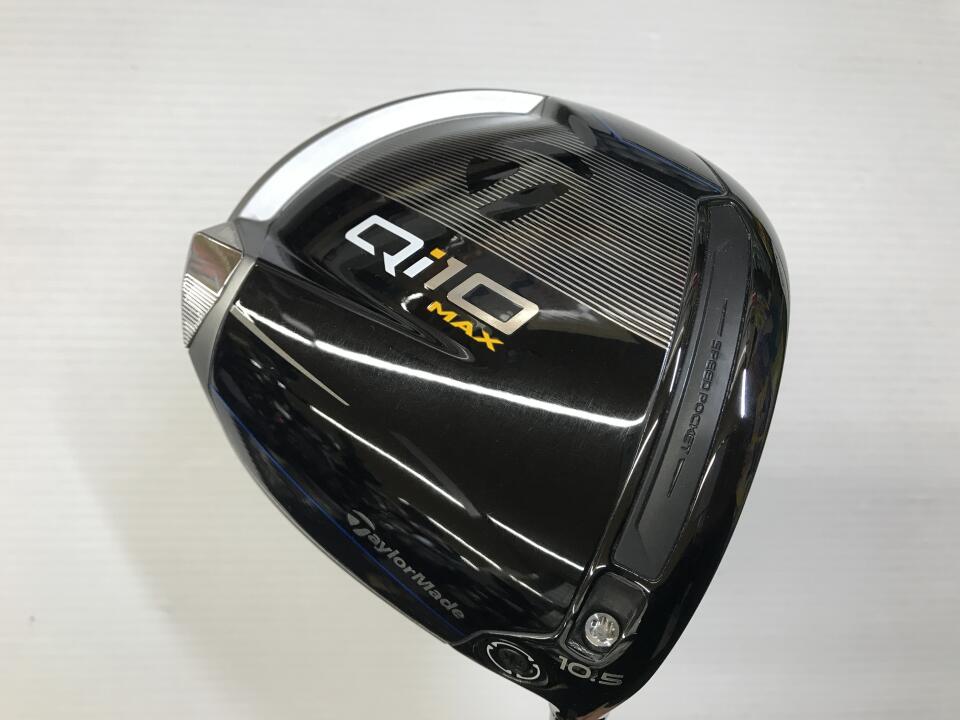 【中古】テーラーメイド Qi10 MAX ドライバー 10.5° SRフレックス 45.25インチ ヘッドカバーあり Diamana BLUE TM50 Bランク 右利き用 Taylormade ゴルフクラブ Qi10マックス ゴルフドゥ ゴルフ用品 GOLF DO