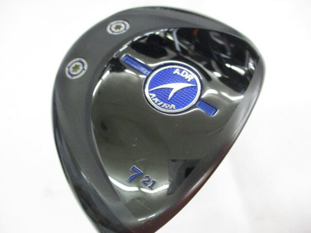 【中古】アキラ ADR 2020 フェアウェイウッド 7W 21° Rフレックス 42.0インチ ヘッドカバーあり EVO? FW50 リシャフト品 Cランク 右利き用 AKIRA ゴルフクラブ ゴルフドゥ ゴルフ用品 GOLF DO 中古ゴ