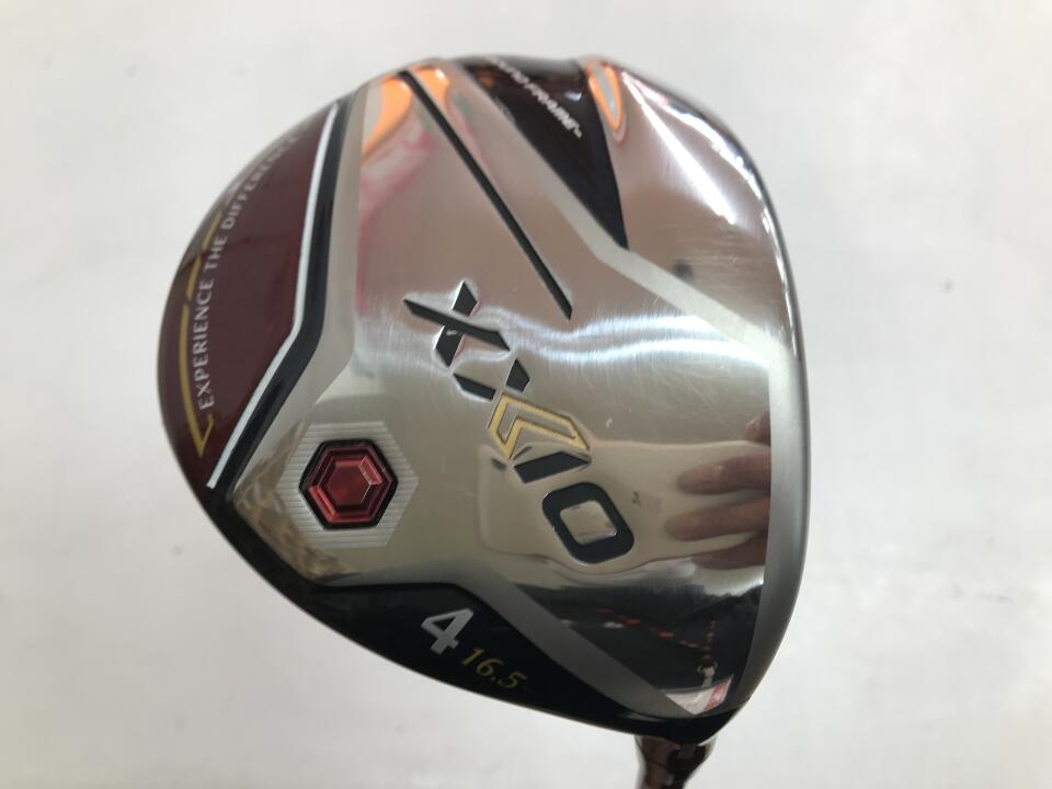 【中古】ダンロップ XXIO 12 レッド フェアウェイウッド 4W 16.5° Rフレックス 43.0インチ ヘッドカバーあり MP1200 レッド Cランク 右利き用 DUNLOP ゴルフクラブ ゼクシオ12 ゴルフドゥ ゴルフ用品 G