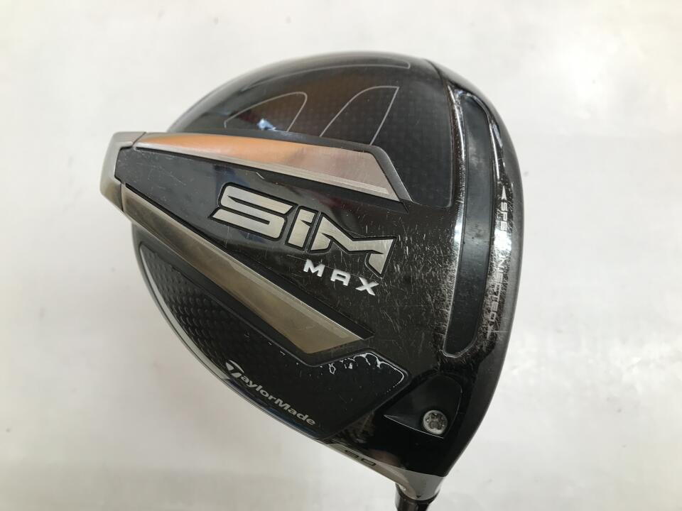 【中古】テーラーメイド SIM MAX ドライバー 9° Sフレックス 45.75インチ TENSEI BLUE TM50 Dランク 右利き用 Taylormade ゴルフクラブ シムマックス ゴルフドゥ ゴルフ用品 GOLF DO 中古ゴルフクラブ