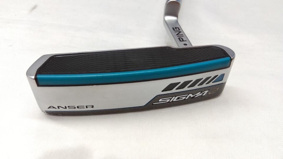 【中古】ピン SIGMA 2 ANSER Platinum パター 34.0インチ オリジナルスチール(PP60/長さ調整) Cランク 右利き用 PING ゴルフクラブ ゴルフドゥ ゴルフ用品 GOLF DO 中古ゴルフクラブ