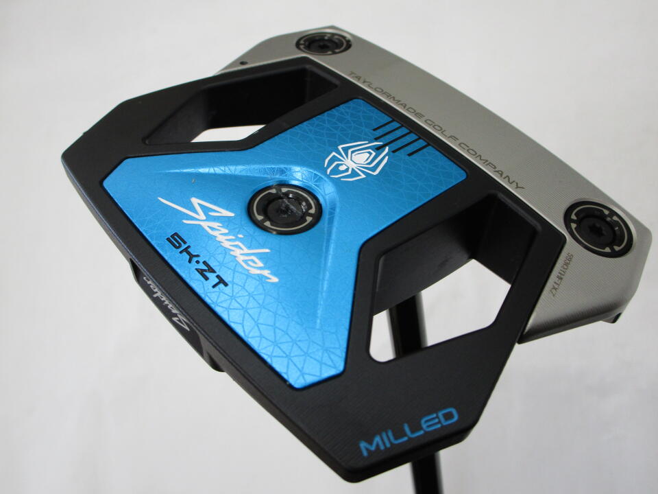 【中古】テーラーメイド Spider 5K-ZT STANDARD パター 34.0インチ ヘッドカバーあり KBS CT TOUR PUTTER(Black) Cランク 右利き用 Taylormade ゴルフクラブ ゴルフドゥ ゴルフ用品 GOLF DO 中古ゴルフクラブ