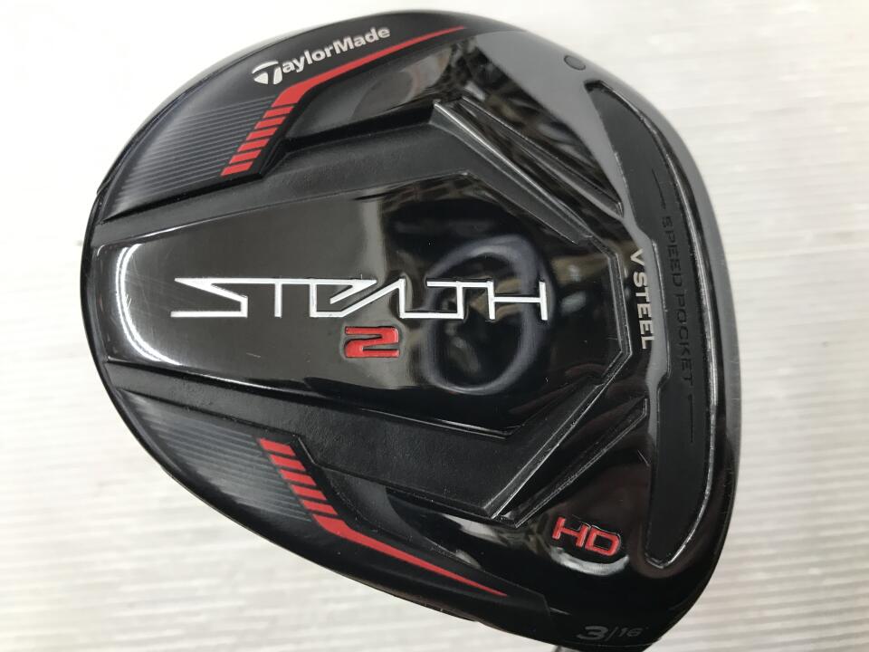 【中古】テーラーメイド STEALTH2 HD フェアウェイウッド 3W 16° SRフレックス 43.25インチ ヘッドカバーあり TENSEI RED TM50 Cランク 右利き用 Taylormade ゴルフクラブ ステルス2HD ゴルフドゥ ゴルフ用