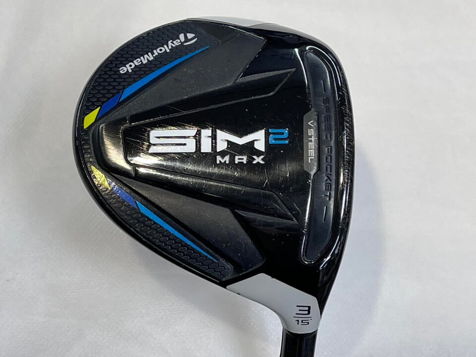 【中古】テーラーメイド SIM2 MAX フェアウェイウッド 3W 15&deg; Sフレックス 4343.0インチ ヘッドカバーあり ツアーAD HD-6 Cランク 右利き用 Taylormade ゴルフクラブ シム2マックス ゴルフドゥ ゴルフ｜ゴルフ ドゥ 中古クラブ店 18,886円