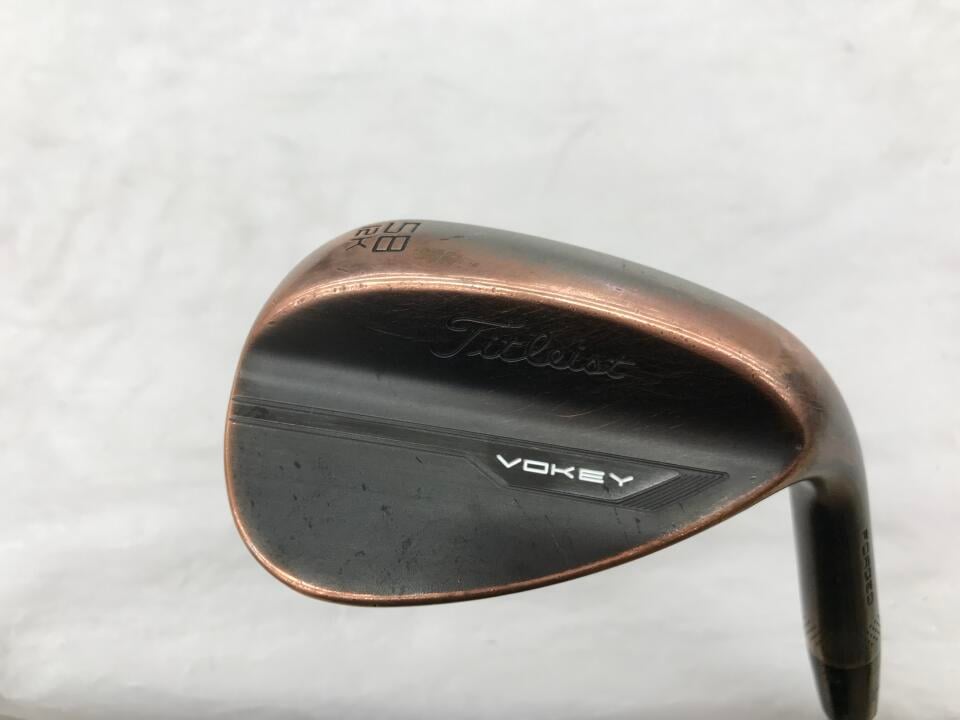 【中古】タイトリスト VOKEY FORGED 2021 ブラッシュドカッパー ウェッジ 58° WEDGEフレックス 35.0インチ BV105 Dランク 右利き用 Titleist ゴルフクラブ ボーケイフォージド ゴルフドゥ ゴルフ用品 GOLF