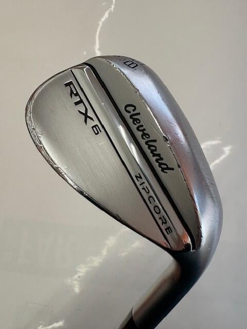 【中古】クリーブランド RTX 6 ZIPCORE ツアーサテン ウェッジ 58° S200フレックス 35.0インチ ダイナミックゴールド HT Dランク 右利き用 Cleveland ゴルフクラブ ゴルフドゥ ゴルフ用品 GOLF DO 中古ゴ