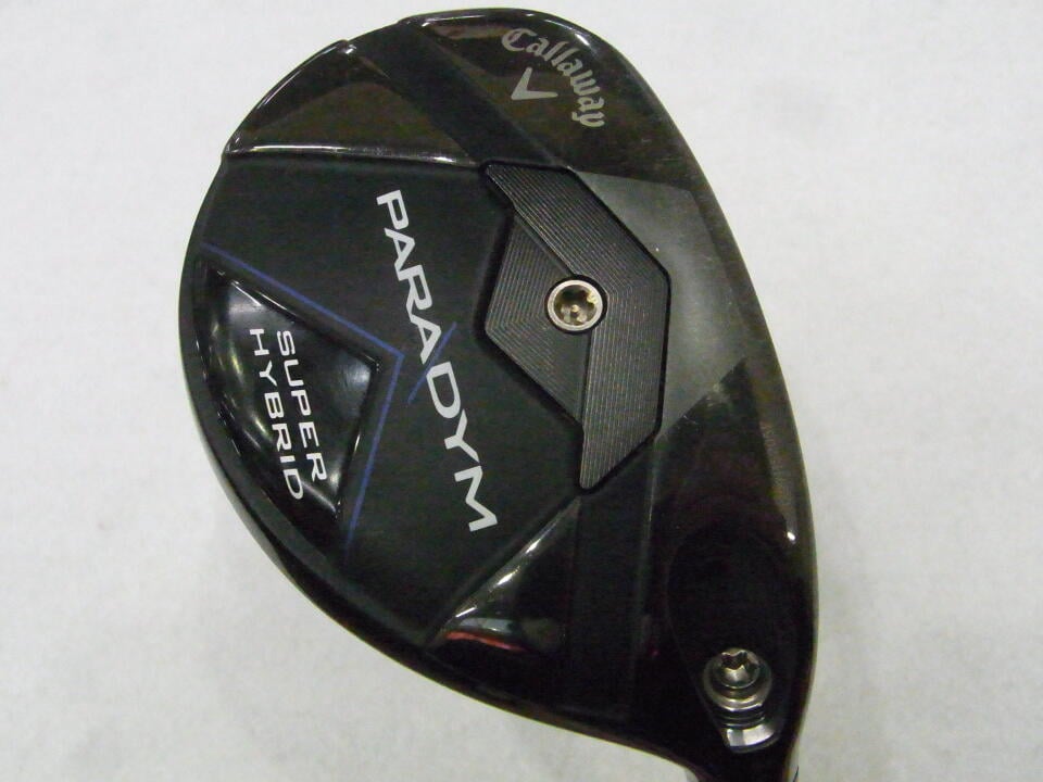 【中古】キャロウェイ PARADYM SUPER HYBRID ユーティリティ 24° Sフレックス 39.5インチ ヘッドカバーあり ◆ﾘｼｬﾌﾄ◆DIAMOND Speeder HB 7 リシャフト品 Cランク 右利き用 Callaway ゴルフクラブ パラ
