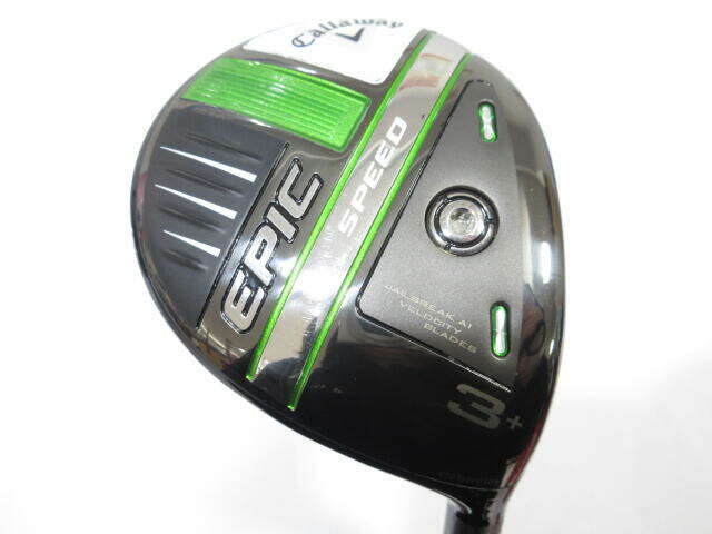 【中古】キャロウェイ EPIC SPEED フェアウェイウッド 3+W 13.5° 43.0インチ ヘッドカバーあり Air Speeder for Fairway リシャフト品 Cランク 右利き用 Callaway ゴルフクラブ エピックスピード ゴルフド