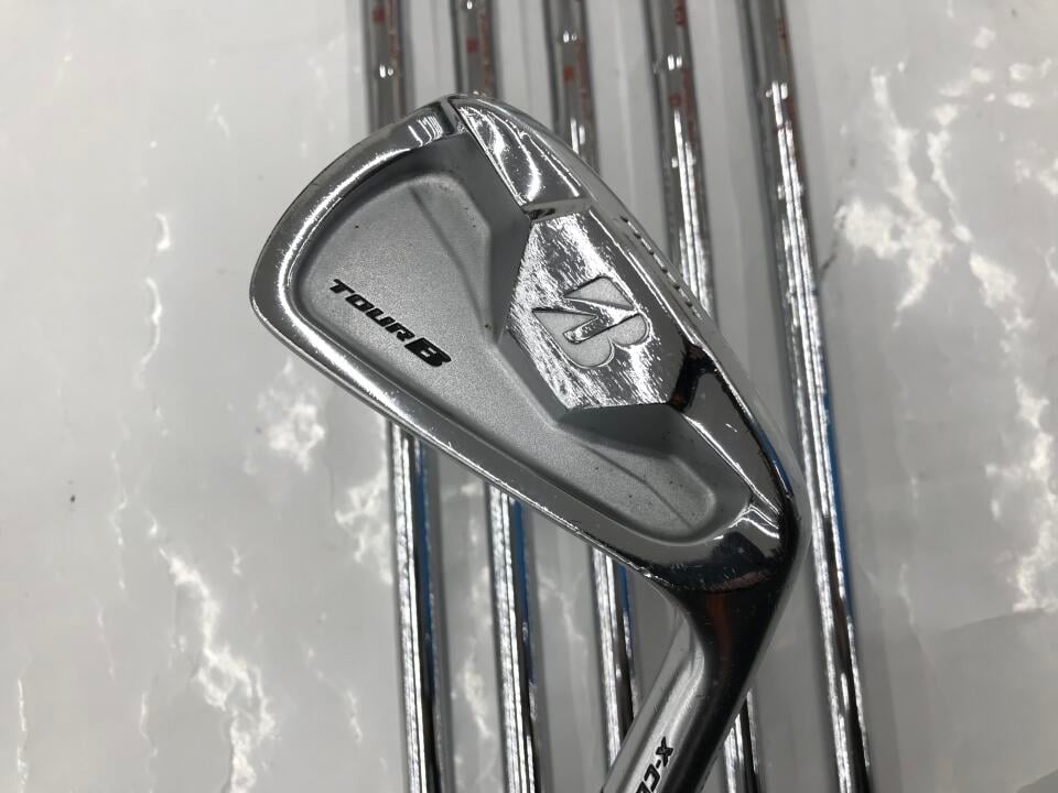 【中古】ブリヂストン TOUR B X-CB アイアンセット 25° Rフレックス 38.0インチ NSプロ MODUS 3 TOUR 105 Cランク 右利き用 BRIDGESTONE ゴルフクラブ ツアービー エックスシービー ゴルフドゥ ゴルフ用品