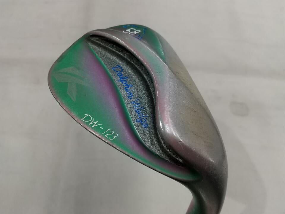 【中古】キャスコ Dolphin Wedge DW-123 レインボー ウェッジ 58° WEDGEフレックス 35.0インチ NSプロ950GH neo Dランク 右利き用 Kasco ゴルフクラブ ゴルフドゥ ゴルフ用品 GOLF DO 中古ゴルフクラブ