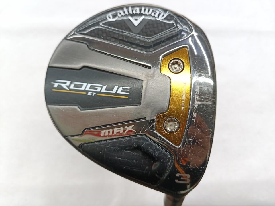 【中古】キャロウェイ ROGUE ST MAX フェアウェイウッド 3W 15° Sフレックス 43.0インチ ヘッドカバーあり VENTUS 5 for Callaway Cランク 右利き用 Callaway ゴルフクラブ ローグSTマックス ゴルフドゥ ゴ