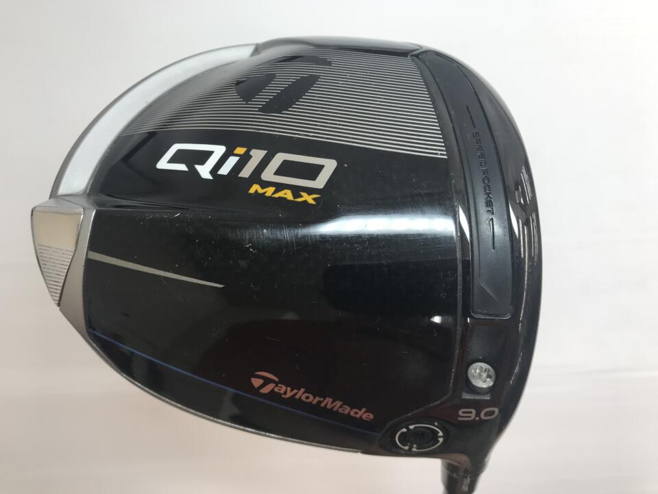 【中古】テーラーメイド Qi10 MAX ドライバー 9.0° Sフレックス 45.0インチ ヘッドカバーあり Diamana BLUE TM50 Cランク 右利き用 Taylormade ゴルフクラブ Qi10マックス ゴルフドゥ ゴルフ用品 GOLF DO 中