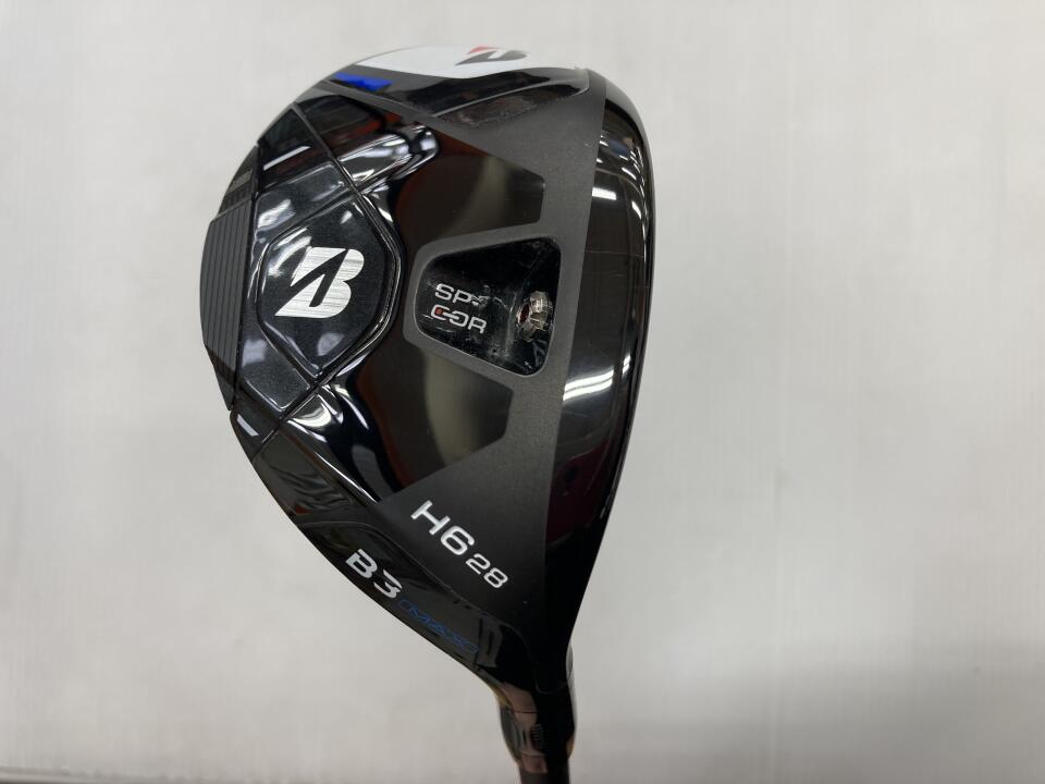 【中古】ブリヂストン B3MAX HY ユーティリティ 28° Rフレックス 39.25インチ VANQUISH BSh for MAX Cランク 右利き用 BRIDGESTONE ゴルフクラブ ゴルフドゥ ゴルフ用品 GOLF DO 中古ゴルフクラブ 24,760円