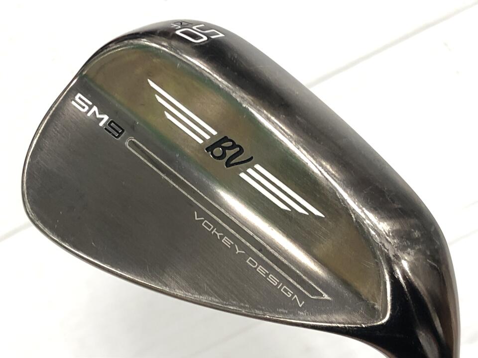 【中古】タイトリスト VOKEY SM9 ブラッシュドスチール ウェッジ 50° WEDGEフレックス 35.5インチ BV105 Cランク 右利き用 Titleist ゴルフクラブ ボーケイSM9 ゴルフドゥ ゴルフ用品 GOLF DO 中古ゴルフ