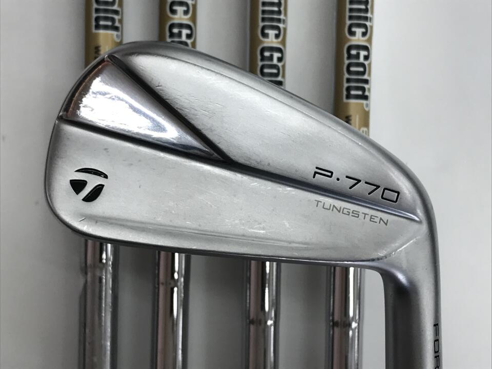 【中古】テーラーメイド P・770 2023 アイアンセット S200フレックス 37.25インチ ダイナミックゴールド EX ツアー イシュー Cランク 右利き用 Taylormade ゴルフクラブ ゴルフドゥ ゴルフ用品 GOLF DO