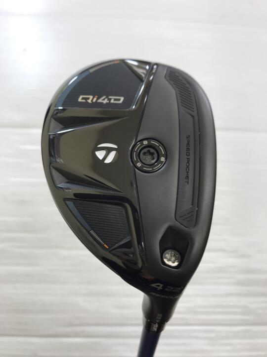 【中古】テーラーメイド Qi4D ユーティリティ 22° Sフレックス 39.75インチ VENTUS HBBLUE 8 リシャフト品 Bランク 右利き用 Taylormade ゴルフクラブ ゴルフドゥ ゴルフ用品 GOLF DO 中古ゴルフクラブ