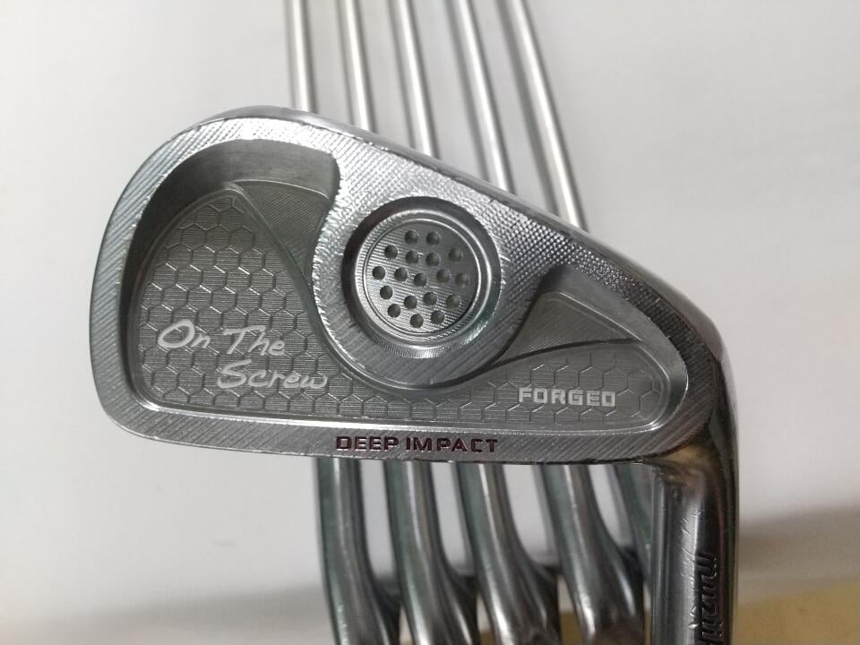 【中古】ムジーク On The Screw DEEP IMPACT アイアンセット 25&deg; Sフレックス 38.0インチ MCI 100 リシャフト品 Dランク 右利き用 muziik ゴルフクラブ ゴルフドゥ ゴルフ用品 GOLF DO 中古ゴルフクラブ｜ゴルフ ドゥ 中古クラブ店