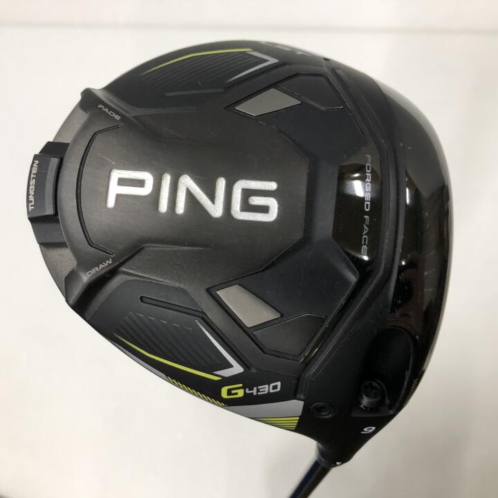 【中古】ピン G430 LST ドライバー 9° Sフレックス 45.0インチ ヘッドカバーあり TOUR 2.0 BLACK 65 Bランク 右利き用 PING ゴルフクラブ ゴルフドゥ ゴルフ用品 GOLF DO 中古ゴルフクラブ