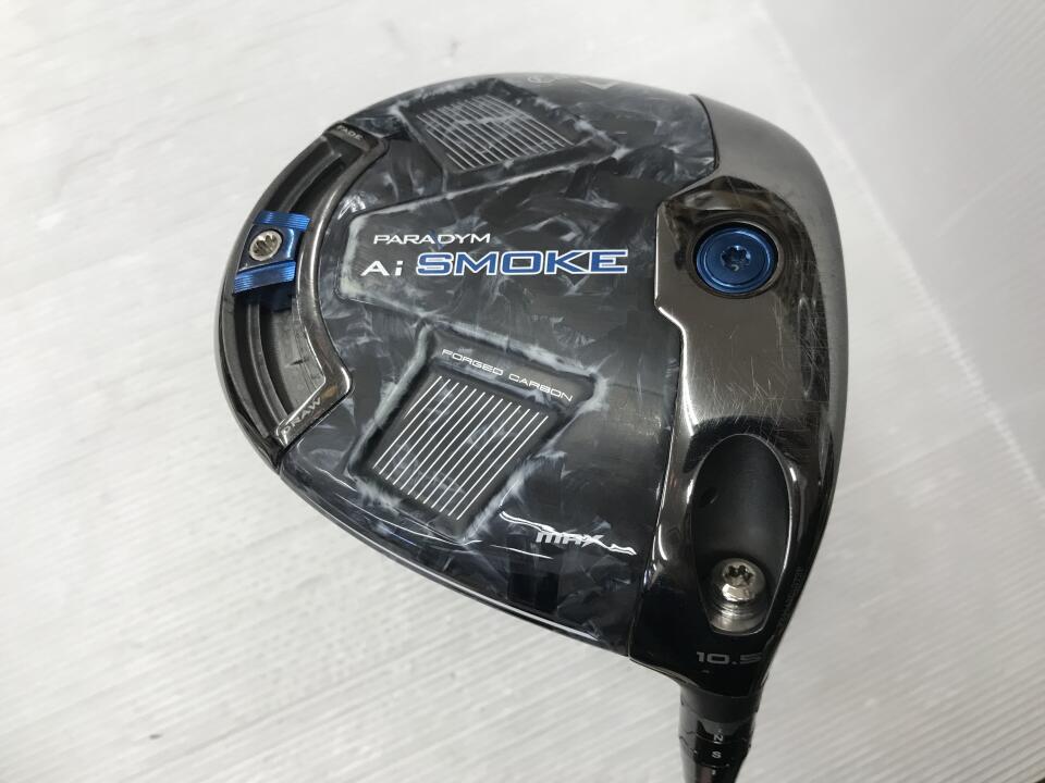 【中古】キャロウェイ PARADYM Ai SMOKE MAX ドライバー 10.5° Sフレックス 45.25インチ TENSEI 50 for Callaway(Ai SMOKE) Cランク 右利き用 Callaway ゴルフクラブ パラダイムAiスモークマックス ゴルフドゥ ゴ