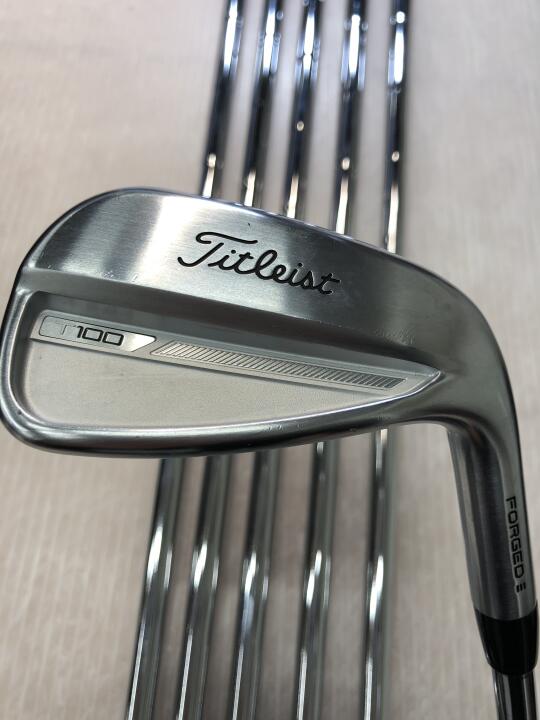【中古】タイトリスト T100 2023 アイアンセット S200フレックス 38.0インチ ダイナミックゴールド Cランク 右利き用 Titleist ゴルフクラブ ゴルフドゥ ゴルフ用品 GOLF DO 中古ゴルフクラブ