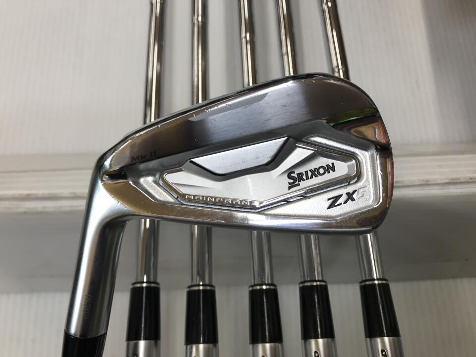 【中古】ダンロップ SRIXON ZX5 Mk2 アイアンセット X100フレックス 38.0インチ ダイナミックゴールド 120 Cランク 左利き用 DUNLOP ゴルフクラブ スリクソンZX5 MK2 ゴルフドゥ ゴルフ用品 GOLF DO 中古