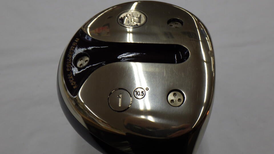 【中古】ロイヤルコレクション RCスター fd ゴールド ドライバー 10.5° Sフレックス 46.0インチ 差し戻し リシャフト品 Cランク 右利き用 Royal Collection ゴルフクラブ ゴルフドゥ ゴルフ用品 GOLF D