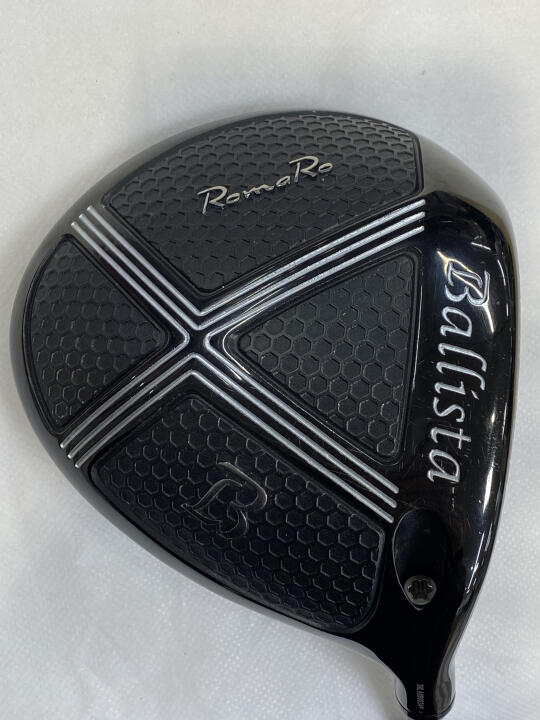 【中古】ロマロ Ballista The FIRST 3D BLACK ドライバー 10.5° SXフレックス 45.5インチ ヘッドカバーあり EDGEWORKS EG520MK リシャフト品 Cランク 右利き用 RomaRo ゴルフクラブ ゴルフドゥ ゴルフ用品 GOLF D