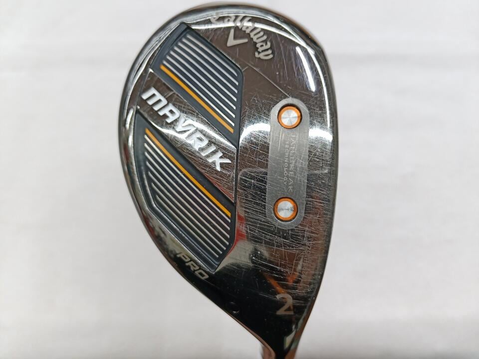 【中古】キャロウェイ MAVRIK PRO ユーティリティ 18° Sフレックス 40.5インチ ヘッドカバーあり ATTAS　EZ　75 リシャフト品 Cランク 右利き用 Callaway ゴルフクラブ マーベリックプロ ゴルフドゥ