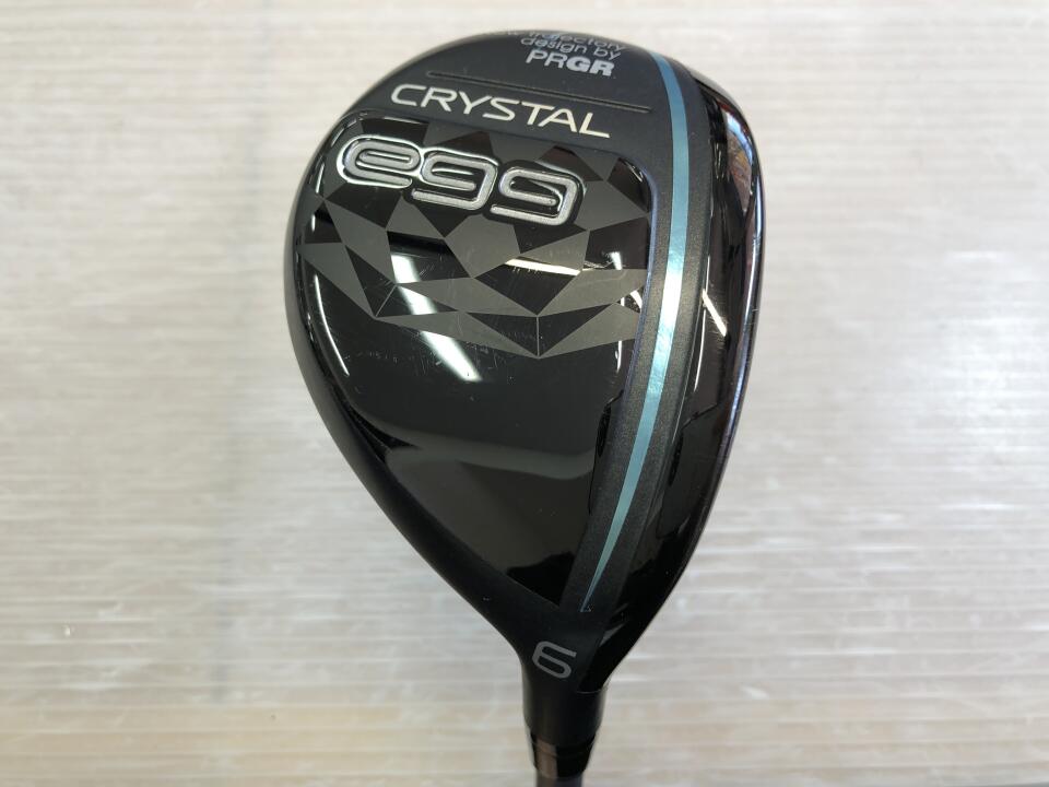 【中古】【レディースモデル】プロギア CRYSTAL egg レディス ユーティリティ 28° Lフレックス 38.25インチ ヘッドカバーあり CRYSTAL egg Cランク 右利き用 PRGR ゴルフクラブ クリスタルエッグレデ|ゴルフ ドゥ 中古クラブ店