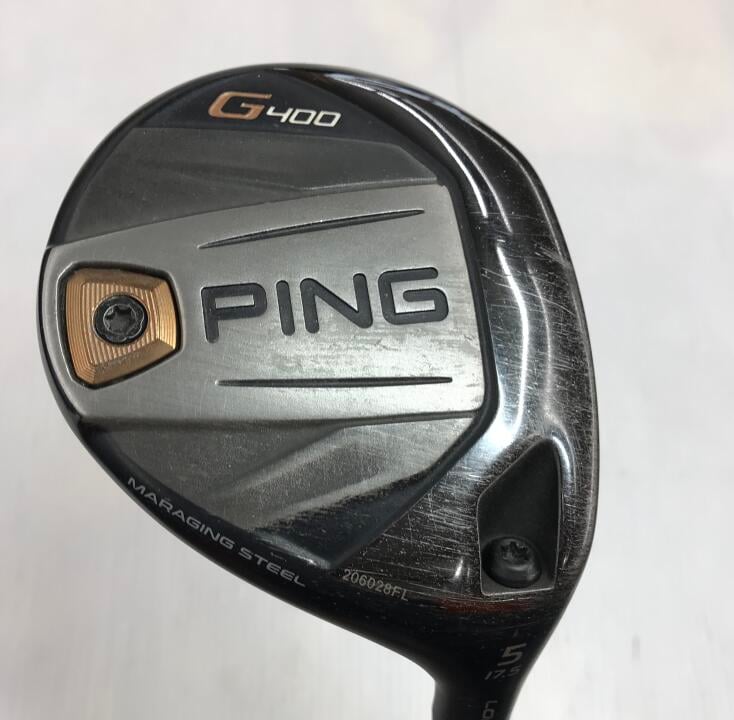 【中古】ピン G400 フェアウェイウッド 5W 17.5° Sフレックス 42.0インチ ツアーAD IZ-7 リシャフト品 Dランク 右利き用 PING ゴルフクラブ ゴルフドゥ ゴルフ用品 GOLF DO 中古ゴルフクラブ
